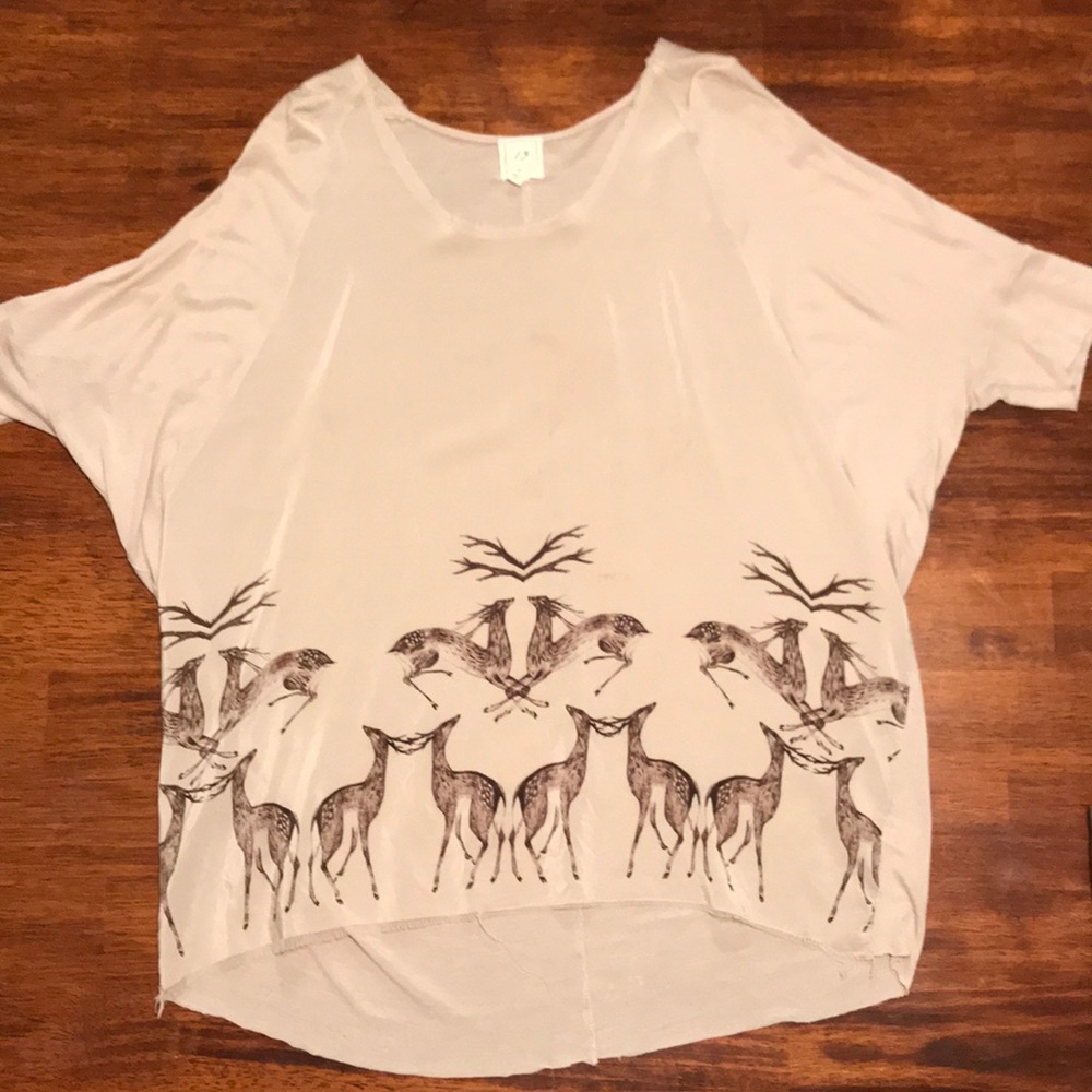 Graphic tunic